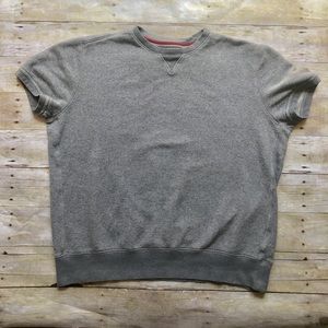 Banana Republic Short Sleeve Cotton Sweatshirt